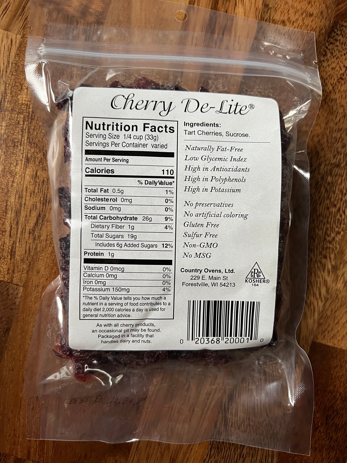 Montmorency Tart Cherries
