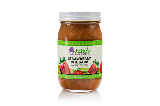 Strawberry Rhubarb Jam - Pint