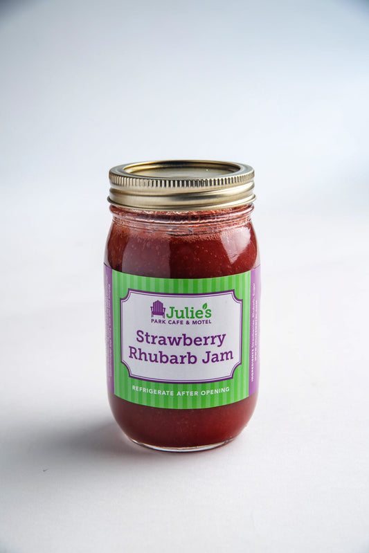 Strawberry Rhubarb Jam - Pint